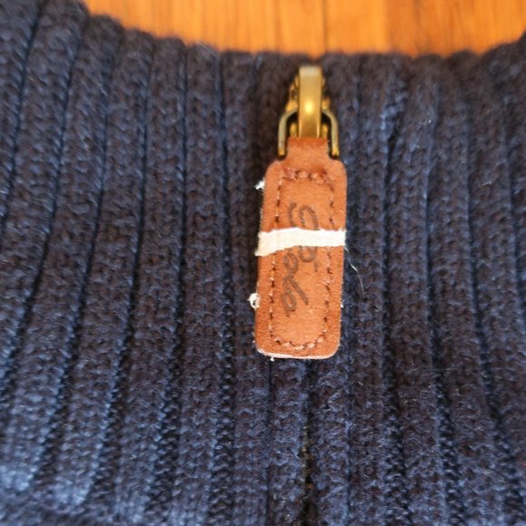POLO RALPH LAUREN BLUE LABEL 1/4 ZIP SWEATER 7 * - Picture 6 of 9